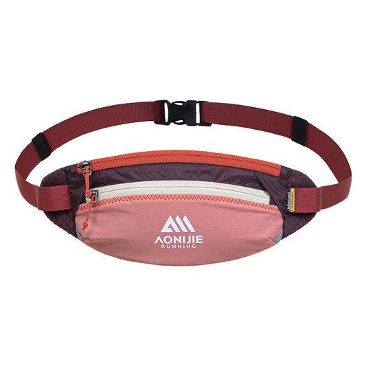 Aonijie W8133 Sports Waist Bag Running Belt- PINK