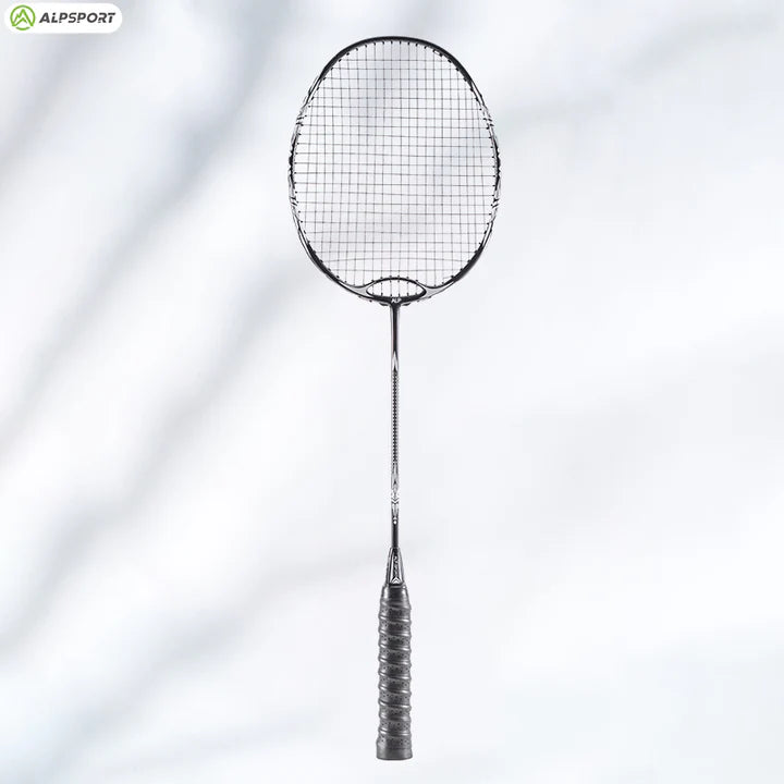 ALPSPORT 4U/G5 22-32LBS Carbon Fiber Badminton Racket ZY-BLACK