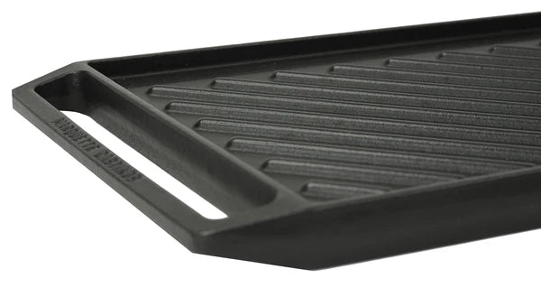 Happiness CAST IRON GRILL PLATE- 54.7 x 26.5 x 2.6cm