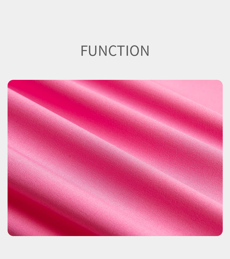 Aonijie FW6199 Quick-drying Sports Running Shorts - PINK