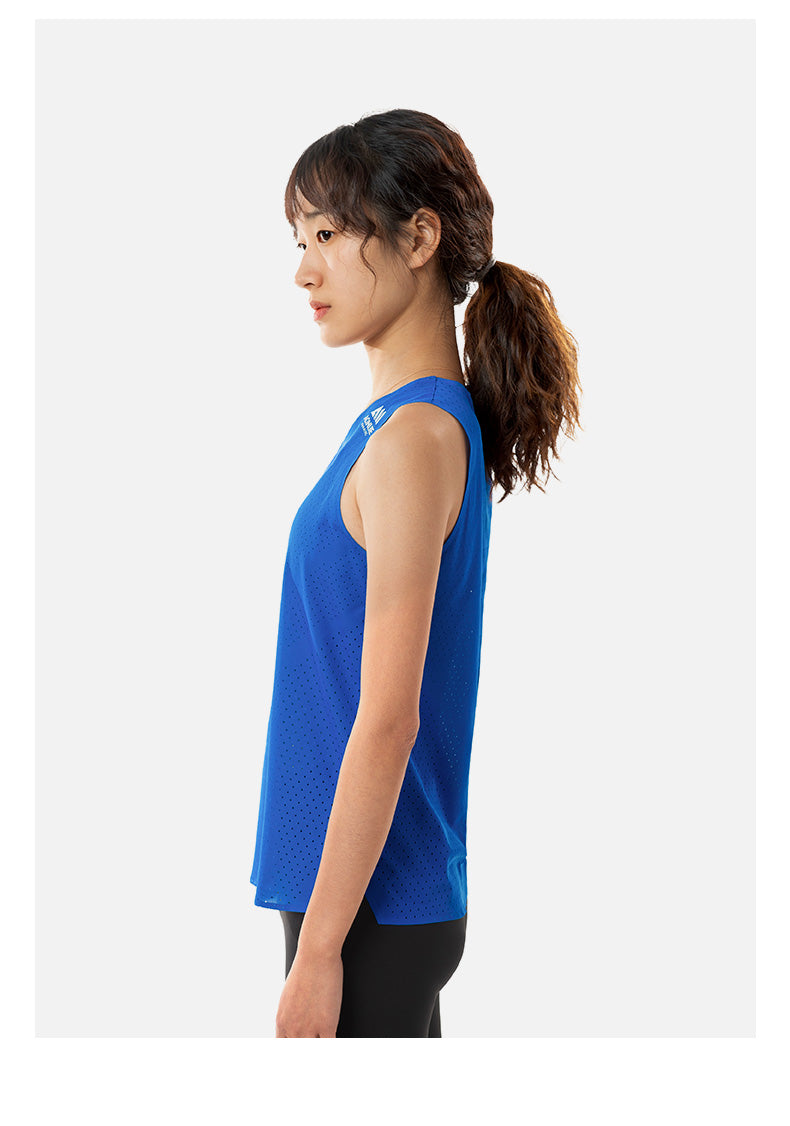 AONIJIE FW6189 Quick Drying Breathable Running Sleeveless Vest for Women- PINK