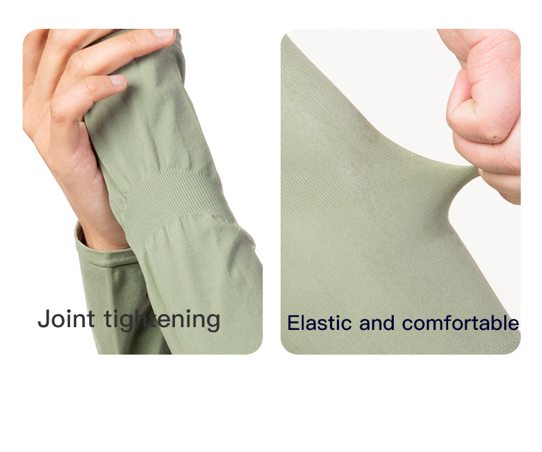 AONIJIE E4122 Running Cycling UV Sun Protection Arm Sleeves - GREEN