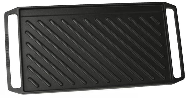 Happiness CAST IRON GRILL PLATE- 54.7 x 26.5 x 2.6cm