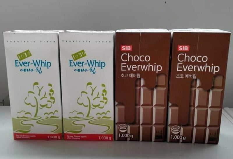 Everwhip NON DAIRY CHOCOLATE WHIPPING CREAM 1 Liter