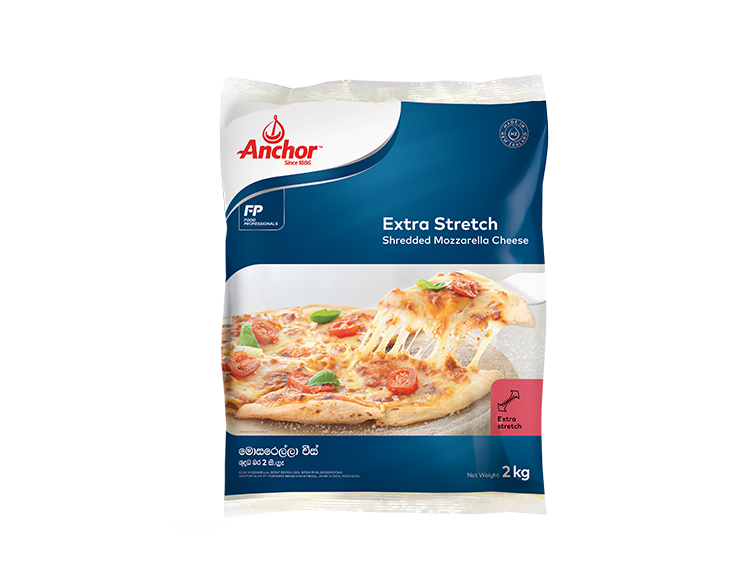 Anchor Shredded MOZZARELLA Cheese Extra Stretch 2kg