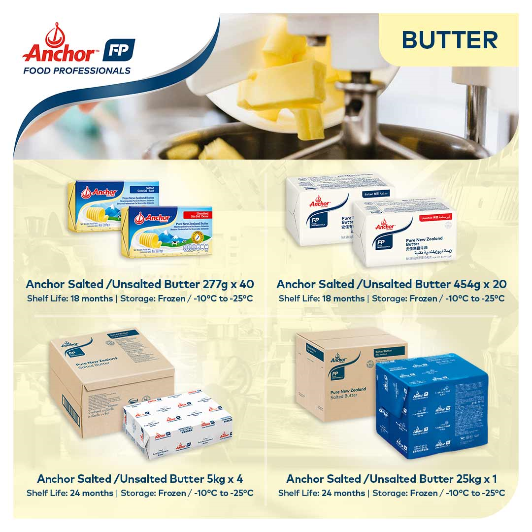 Anchor Minidish SALTED BUTTER 10g x 288pcs