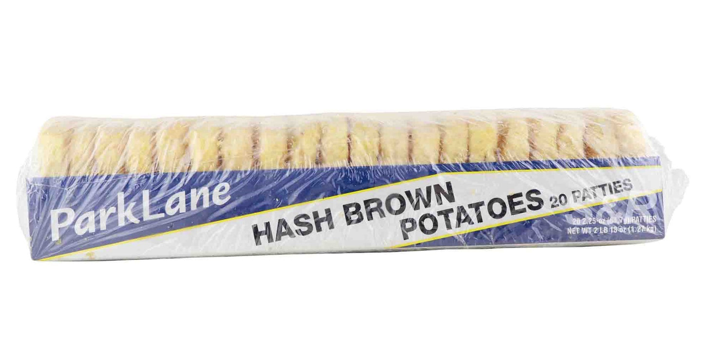 Parklane HASH BROWN POTATOES 20 patties / 1.27kg