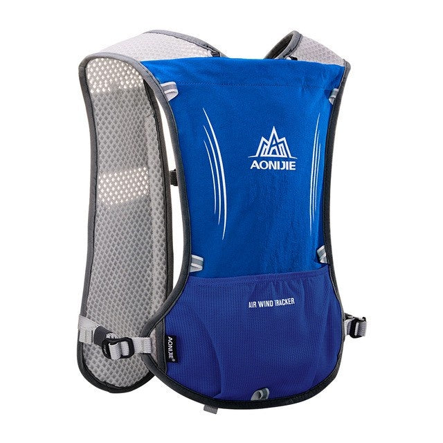 Aonijie 5L Hydration Backpack Running Vest - BLUE (Vest Only)