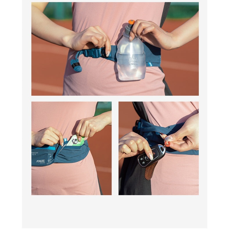 Aonijie Water Resistant RUNNING BELT - PINK