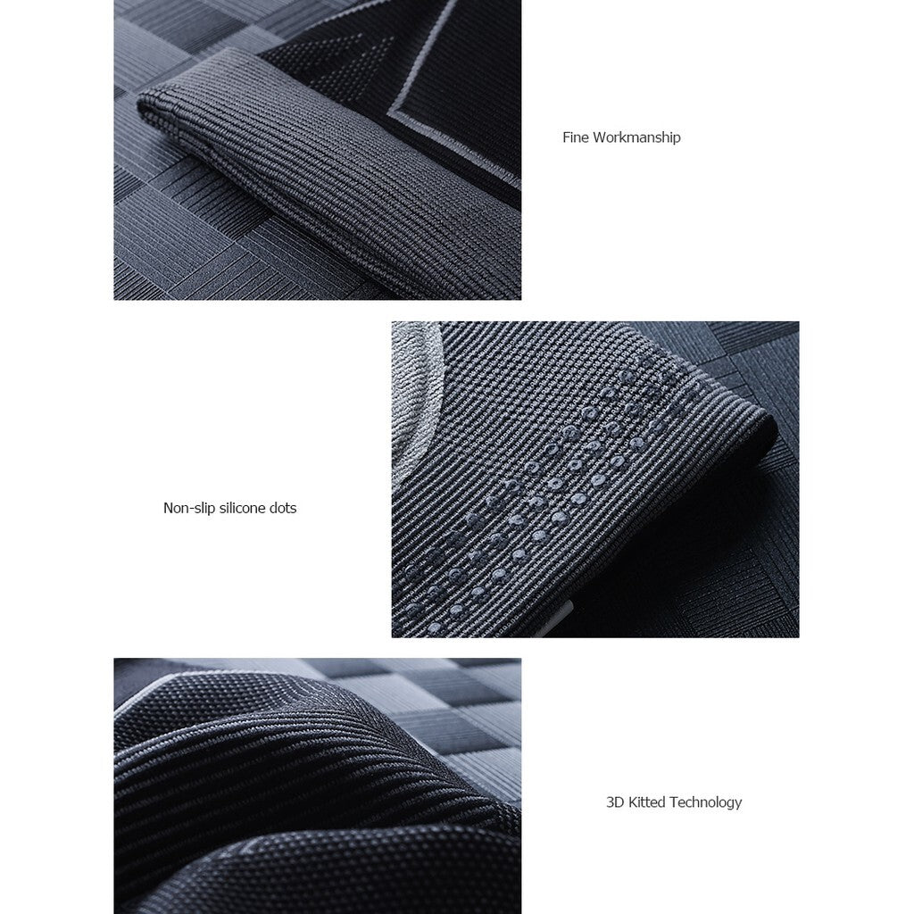 Aonijie COMPRESSION KNEE PAD 1PC Knee Brace Support - BLACK LARGE