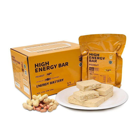 High Energy Bar 120g x 12pcs (1 Box) - Exp. Date August 2043 - PEANUT