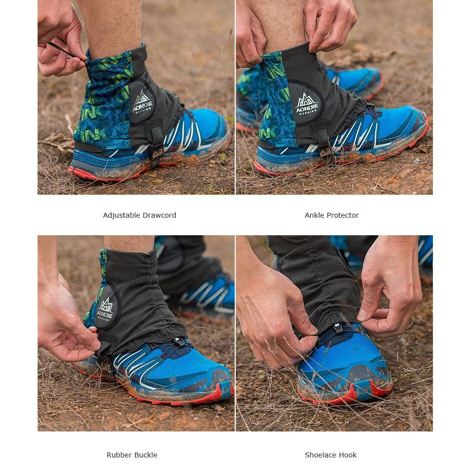 Aonijie TRAIL RUNNING GAITERS E941 - BLUE