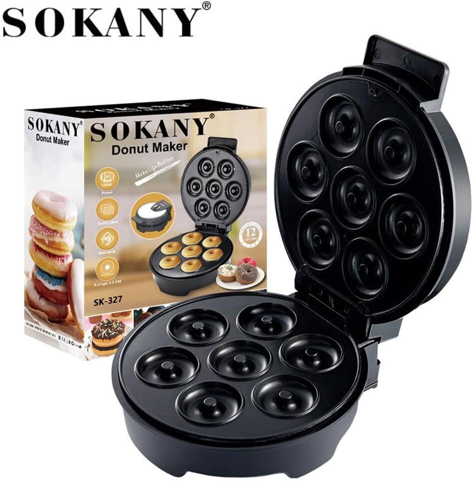 Sokany 7 HOLES DONUT MAKER 1000W