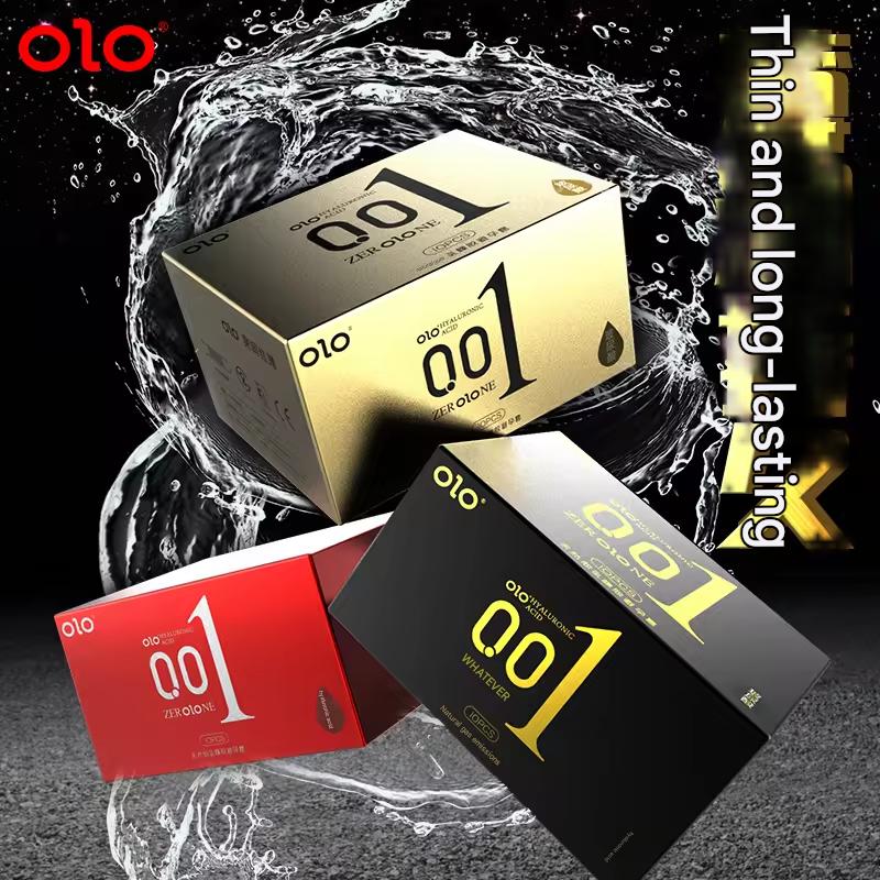 OLO ULTRATHIN 001 CONDOMS 10PCS