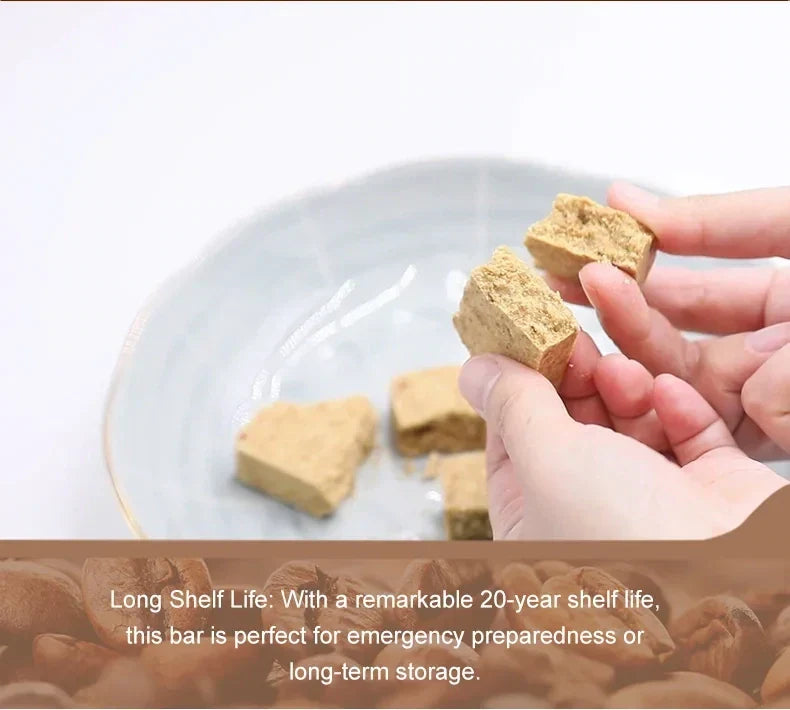 HIGH ENERGY BAR - coffee (120g x 12pcs - 1box) Exp. October 2043 - Gives rapid energy source!