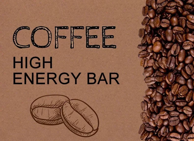 HIGH ENERGY BAR - coffee (120g - 1pc) Exp. October 2043 - Gives rapid energy source!