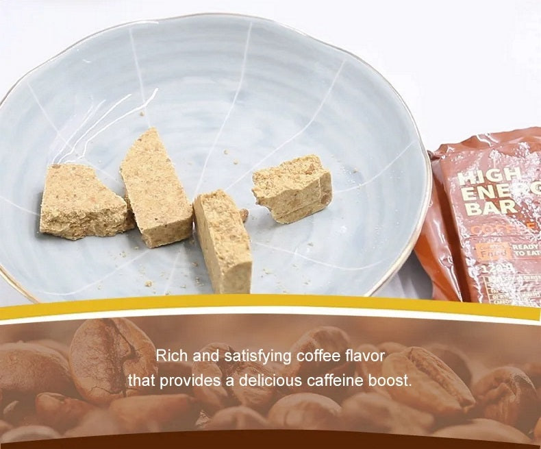 HIGH ENERGY BAR - coffee (120g - 1pc) Exp. October 2043 - Gives rapid energy source!
