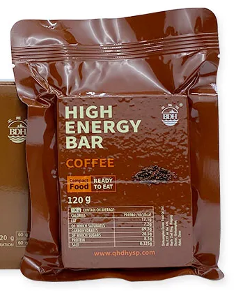 HIGH ENERGY BAR - coffee (120g - 1pc) Exp. October 2043 - Gives rapid energy source!