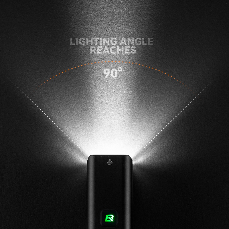 Rockbros BICYCLE FRONT LIGHT 1500 Lumens Rechargeable