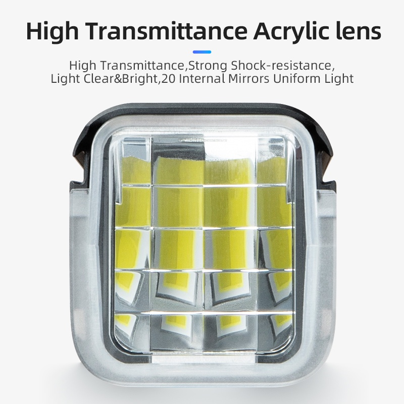 Rockbros BICYCLE FRONT LIGHT 1500 Lumens Rechargeable