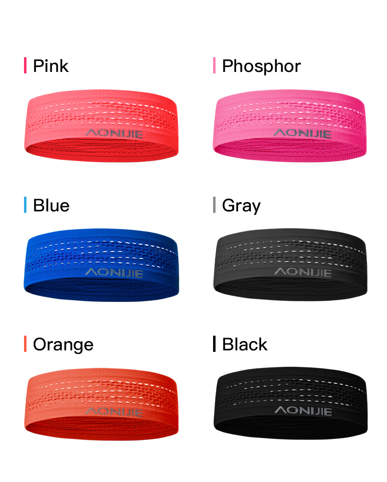 Aonijie E4423 Soft SPORTS HEADBAND for Men and Women - PINK