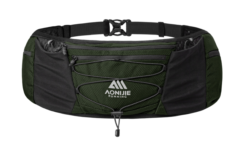 Aonijie W8120 Large Capacity SPORTS WAIST BELT BAG - ARMY GREEN