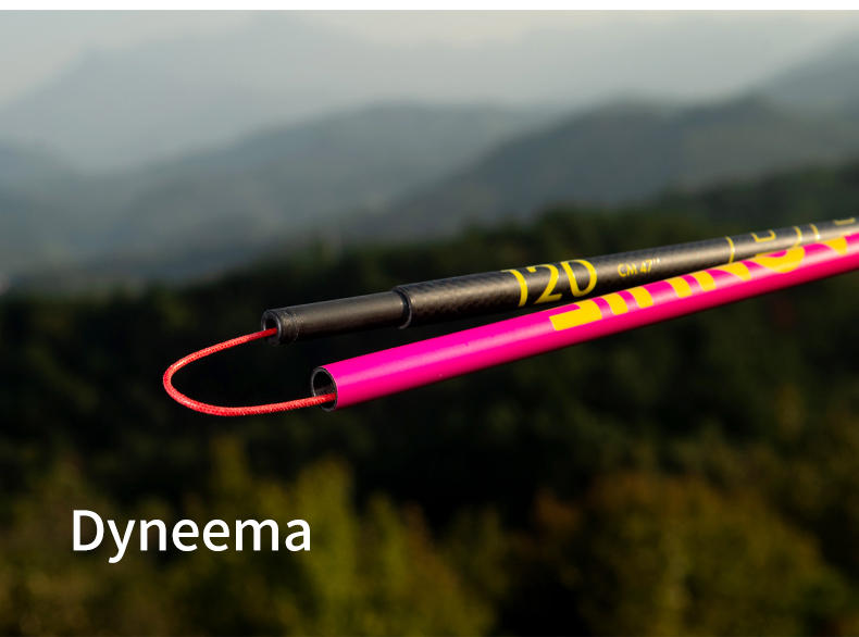 2 pcs Aonijie E4214 Carbon Fiber TREKKING POLE 120cm - PINK