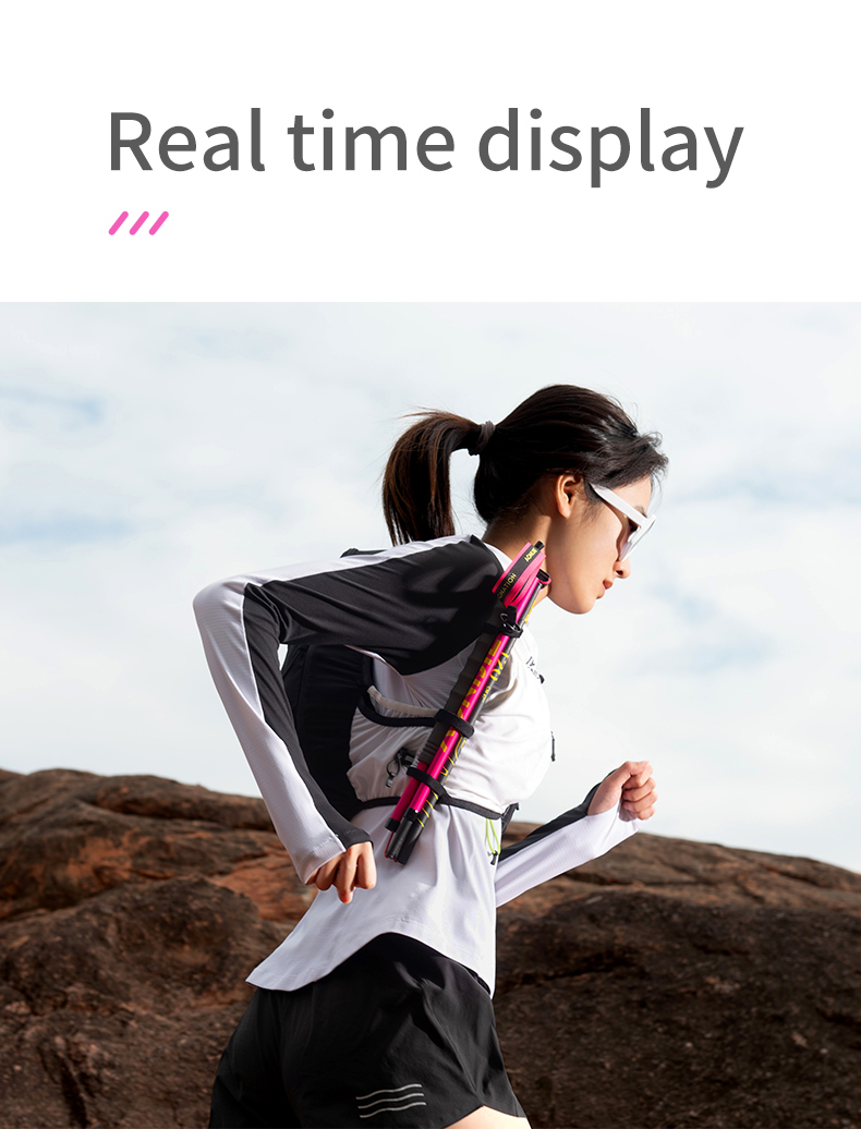 2 pcs Aonijie E4214 Carbon Fiber TREKKING POLE 120cm - PINK