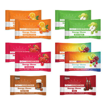 BonkBreaker Electrolytes COLA W/ CAFFEINE Energy Chews - 8ct. Packet