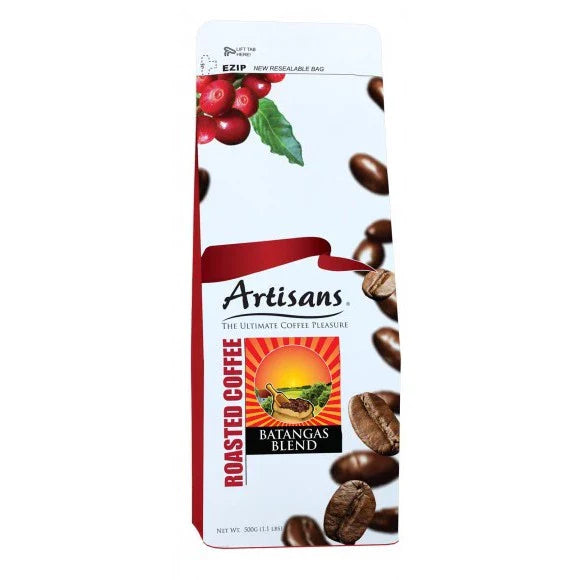 Artisans BATANGAS Coffee 500 grams - GROUND