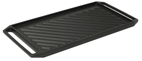 Happiness CAST IRON GRILL PLATE- 54.7 x 26.5 x 2.6cm