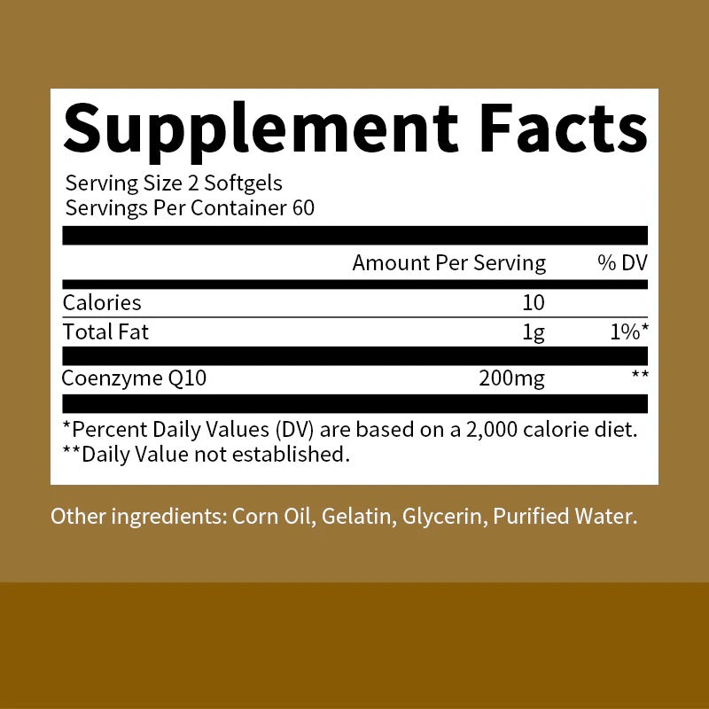 BEWORTHS Coenzyme Q-10 Capsules Vegetarian 200mg