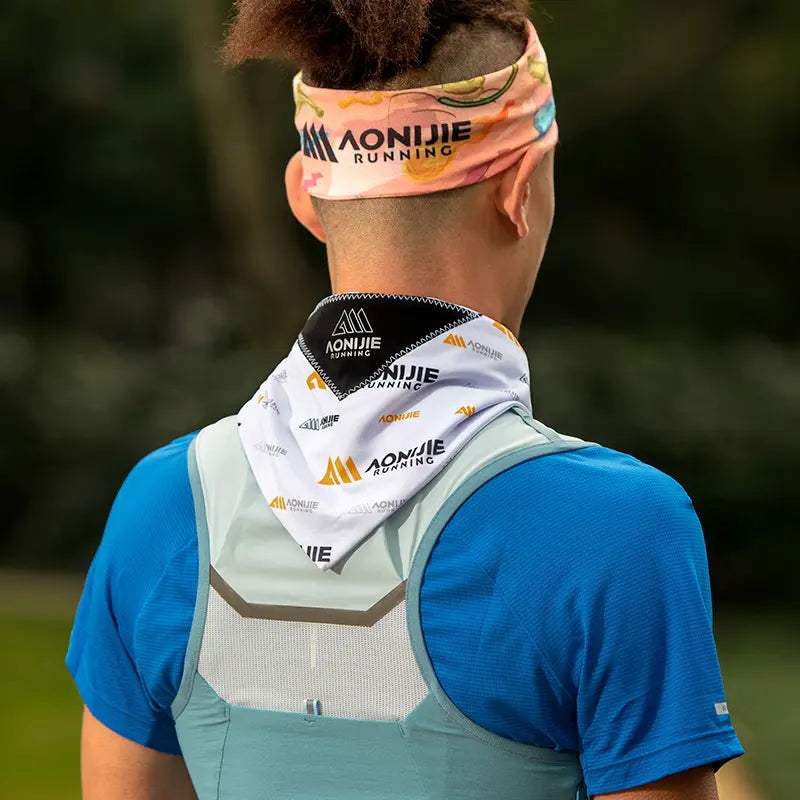 Aonijie E4427 Sports Ice Cooling Towel - White