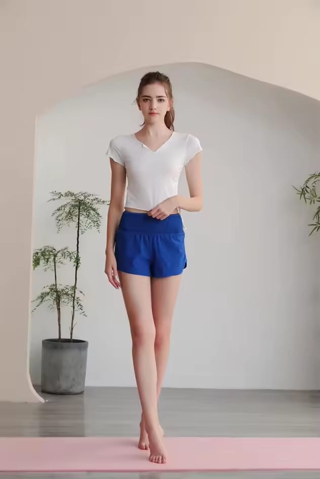 Quick-Drying Breathable Comfortable Fitness RUNNING SHORTS for WOMEN ES10801