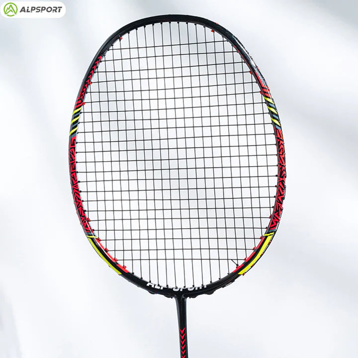 ALPSPORT SR 9U/G5 24-35Lbs Double-edged Carbon Fiber Badminton Racket