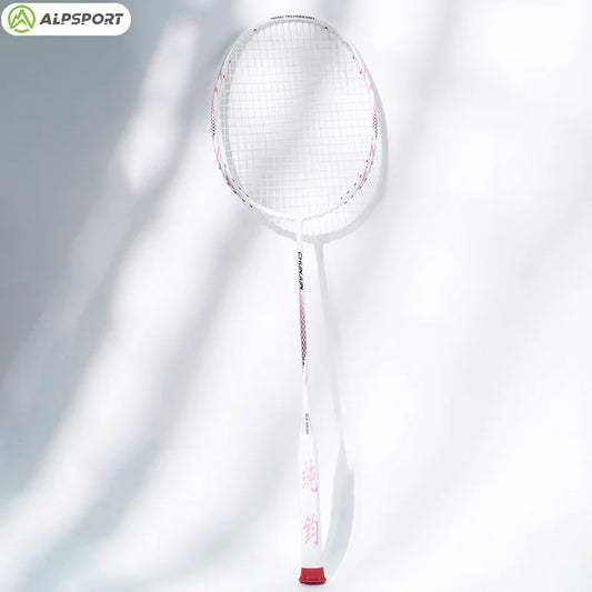ALPSPORT CY 8U/G5 22-28Lbs Lightweight Carbon Fiber Badminton Racket (Single)