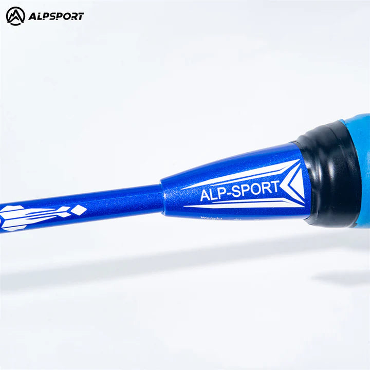 ALPSPORT 4U/G5 22-32LBS Carbon Fiber Badminton Racket ZY-BLACK