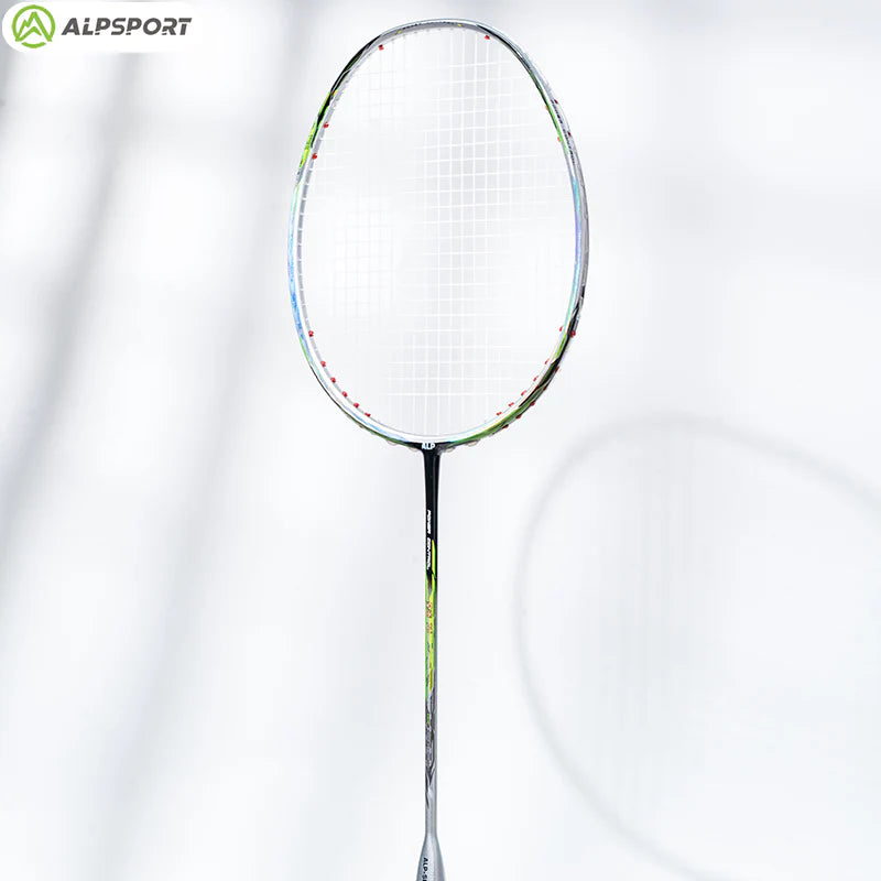 ALPSPORT TJTP 7U/G6 24-30lbs Full Carbon Fiber Badminton Racket