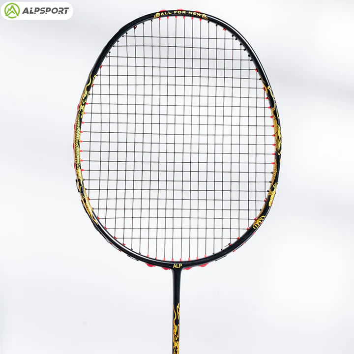 ALPSPORT 8U/G5 BADMINTON RACKET JL - BLACK