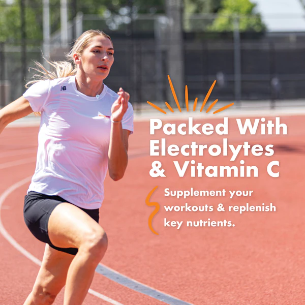 BonkBreaker Electrolytes ORANGE, MANGO & GUAVA Energy Chews - 8ct. Packet