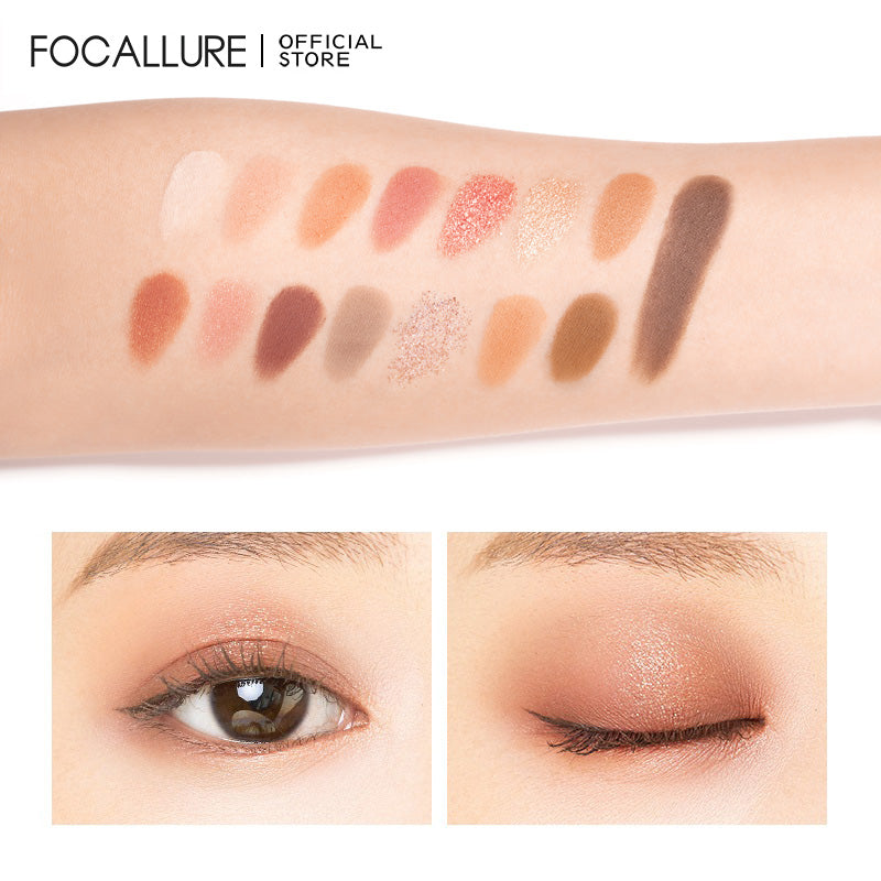 Focallure 15 Pan Eyeshadow 'Go travel ' Palette #8 Hi Firenze FA100