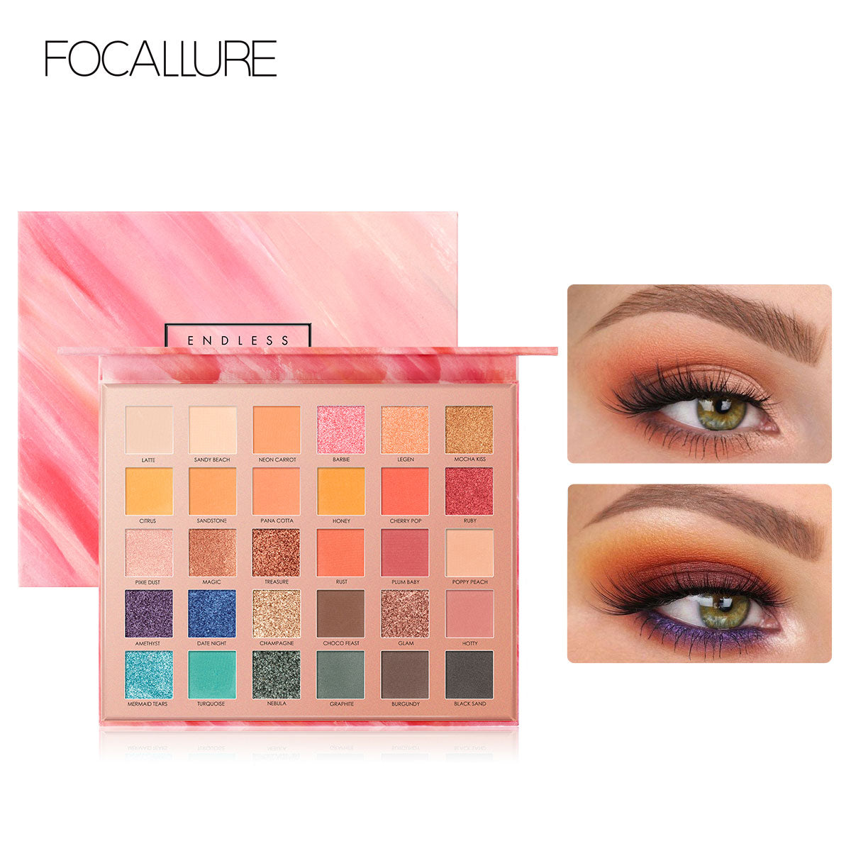 Focallure 30-Pan Eyeshadow Palette "Endless Possibilites" Collection #C30 FA82