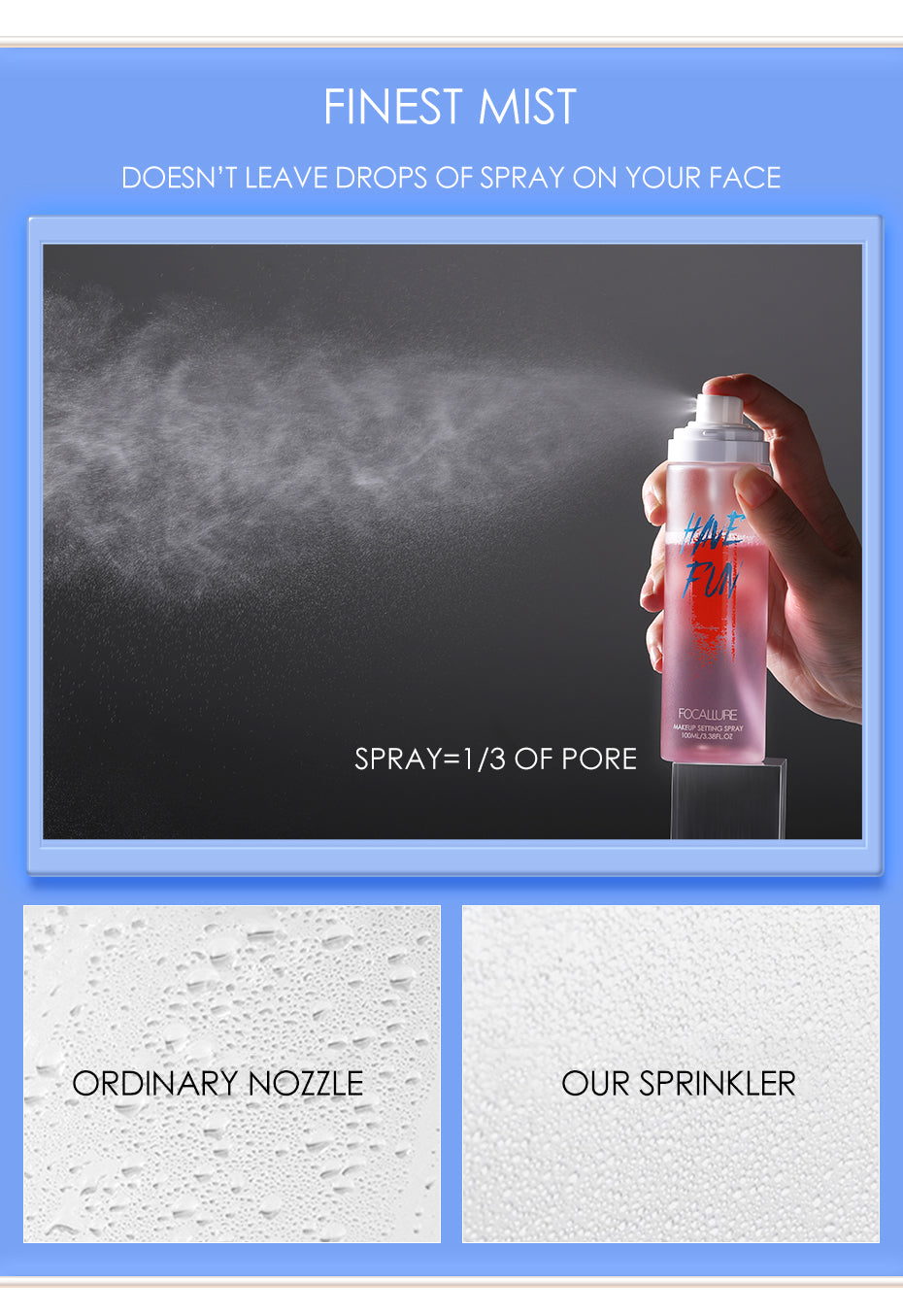 Focallure Makeup Setting Spray FA96 - Reduce dry skin