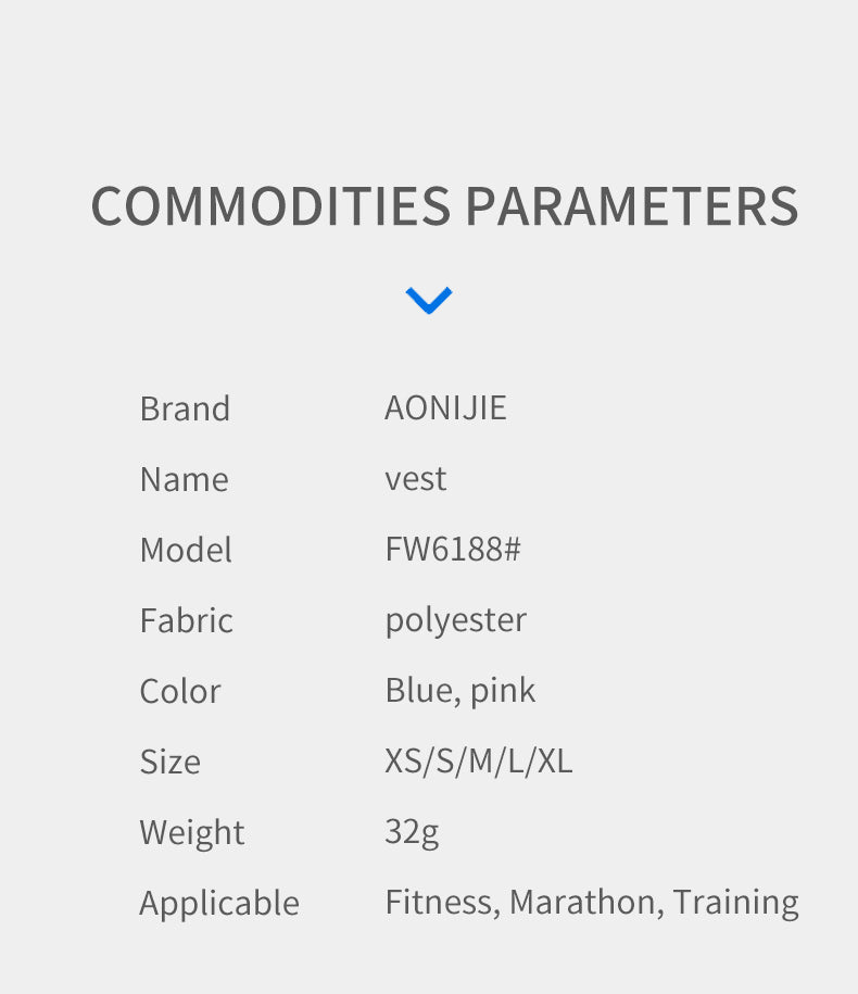 Aonijie FW6188 Quick Drying Running Singlet for Women- PINK