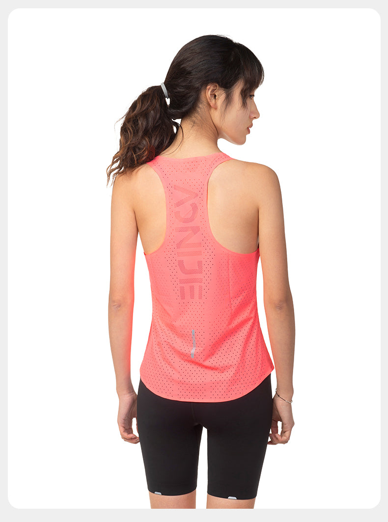 Aonijie FW6188 Quick Drying Running Singlet for Women- PINK