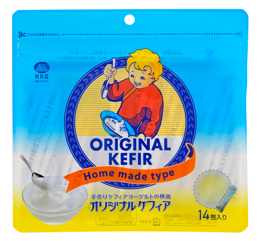Original KEFIR YOGURT STARTER 14 sachets x 2g - 1 sachet makes 1 liter