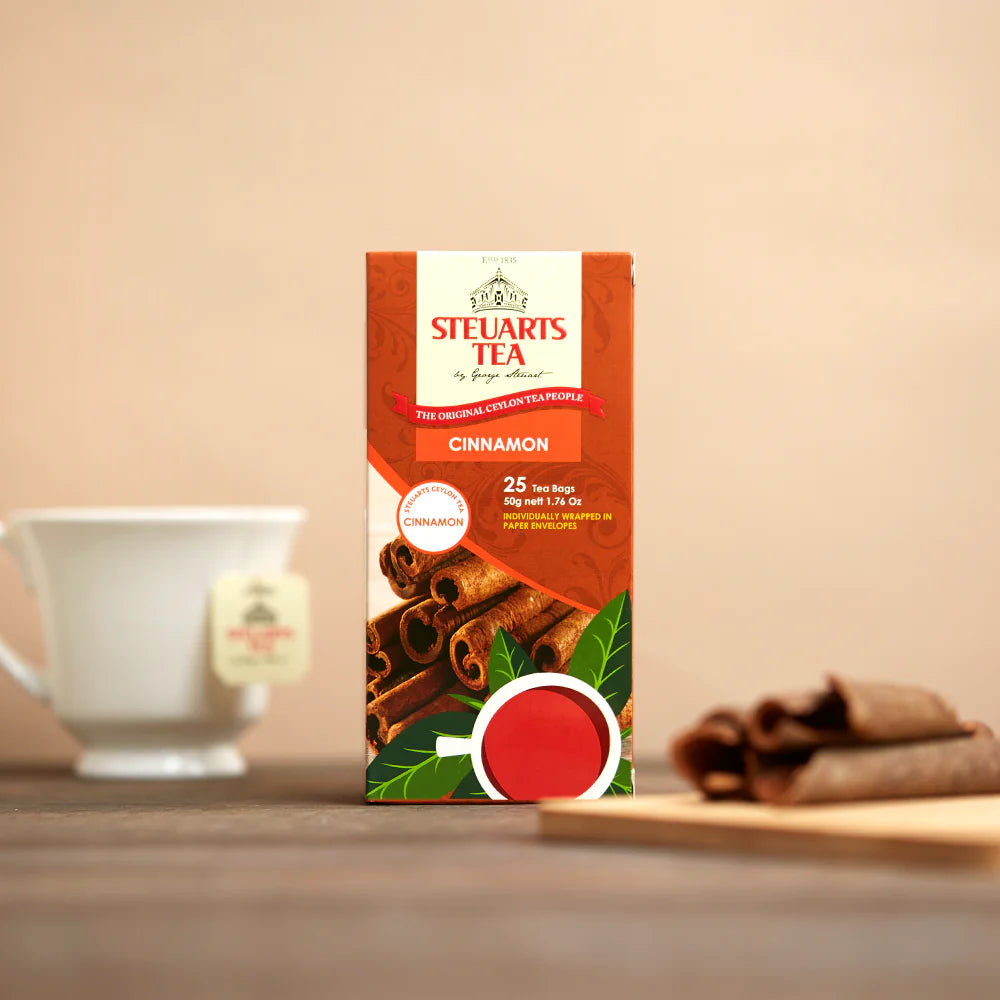 Steuarts CINNAMON 25 tea bags