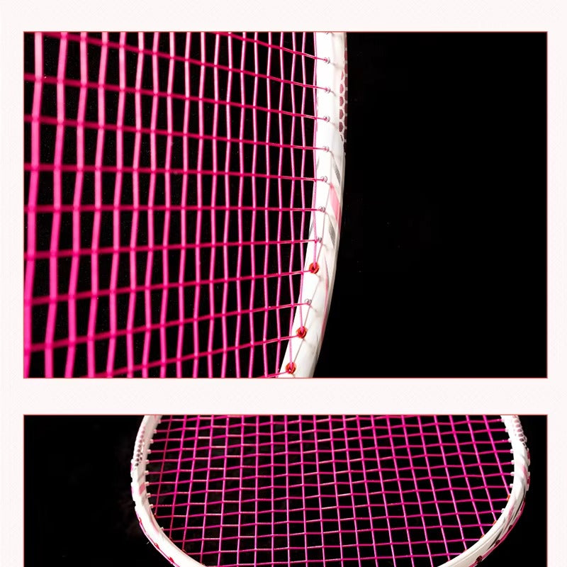 ALPSPORT CY 8U/G5 22-28Lbs Lightweight Carbon Fiber Badminton Racket (Single)
