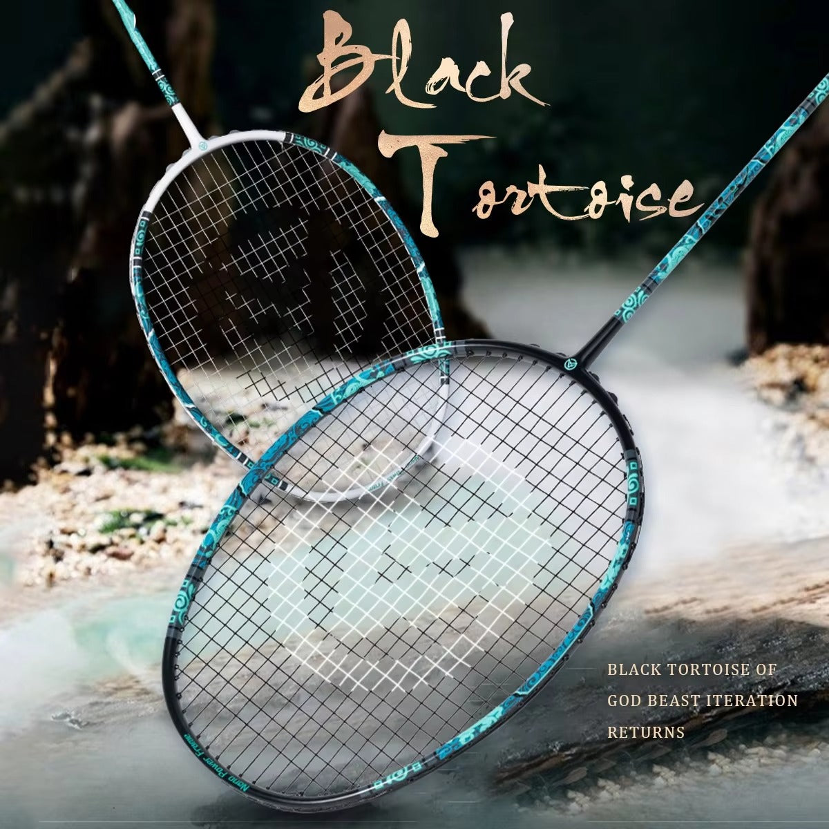 ALPSPORT XW 6U G4 Carbon Fiber Badminton Racket- Black