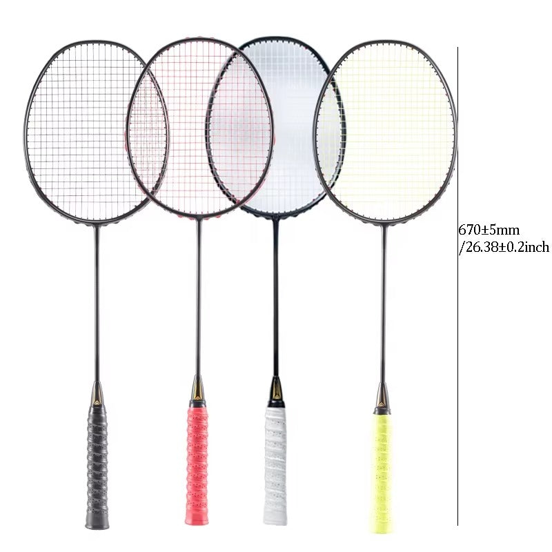 ALPSPORT XHP 6U/G4 26Lbs Carbon Fiber Badminton Racket (Single)